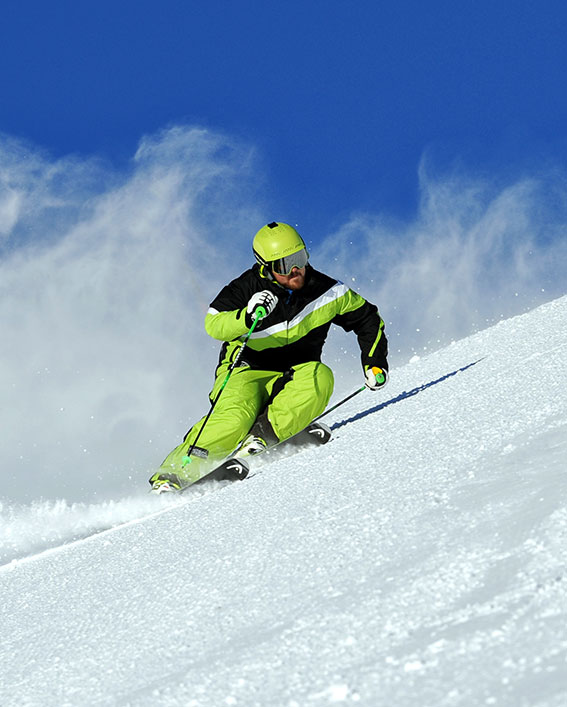 Skifahren in Samnaun, ©Foto Mario Curti